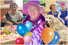 Super centenarians – residents who reached age 100 and beyond!