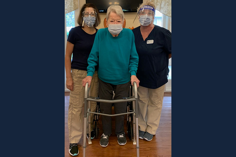 Life Care of Greeneville helps Guillain-Barré patient regain independence