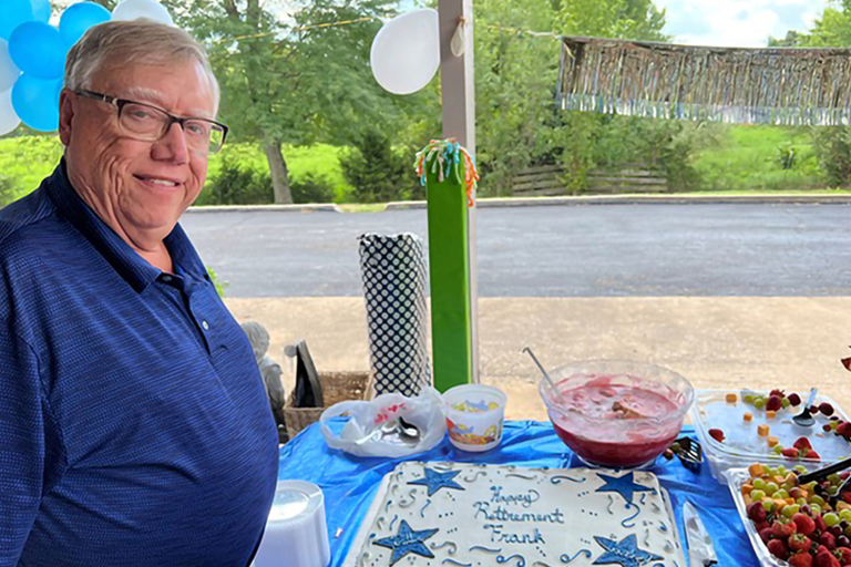 Northwood Hills Care Center’s executive director Frank Reed retires