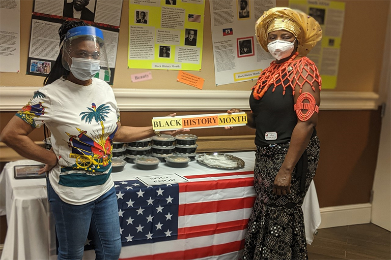 Life Care Center of Stoneham celebrates Black History Month 