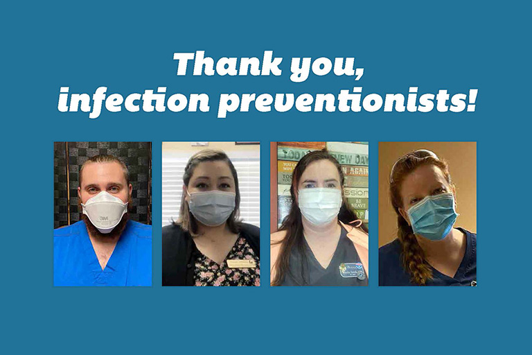Infection preventionists play a vital role in care
