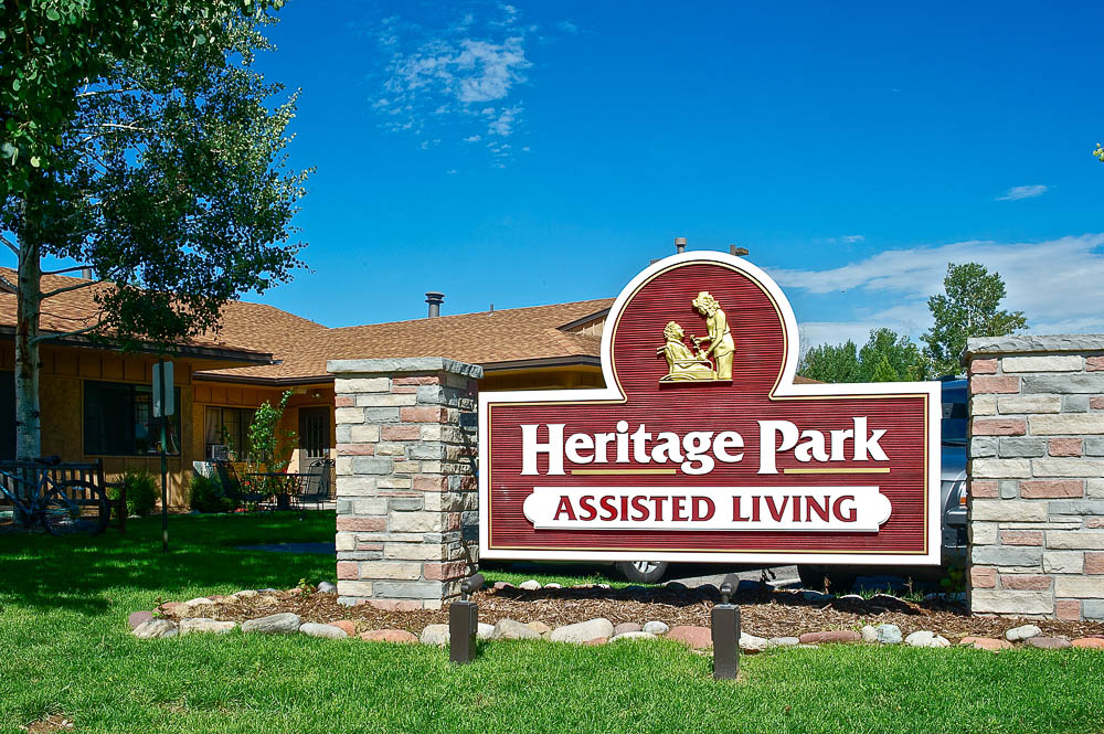 Heritage Park Welcome Sign
