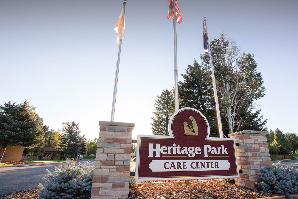 Heritage Park Sign Entrance