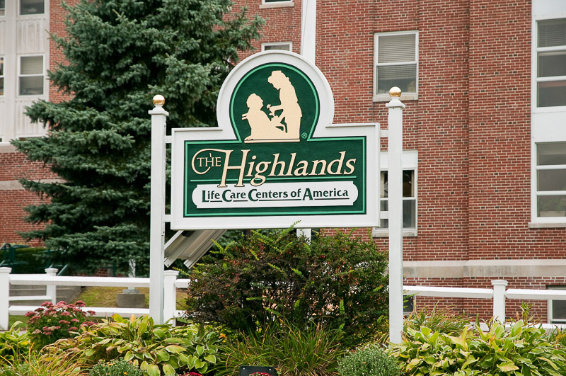 Highlands Entrance Sign