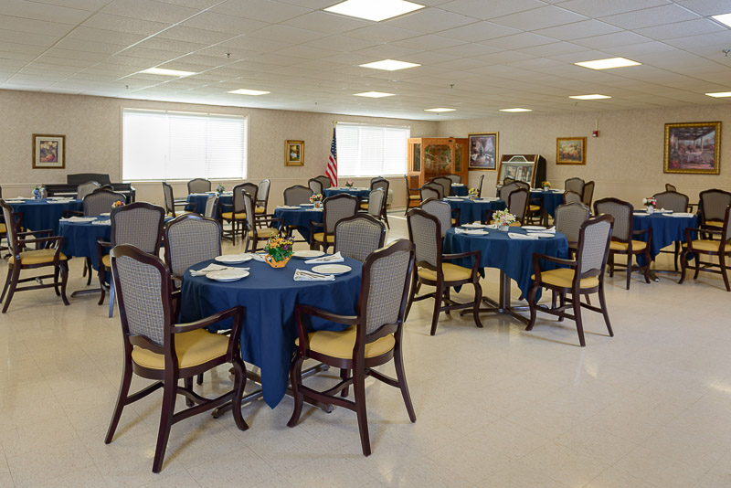 Rivergate Health Dining Room